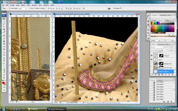 Creation of A shoe for a princess: Step 13